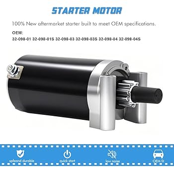 ローダー1000レギュラー20 Amazon.com: Starter Motor Fit for 2005 Kohler Courage